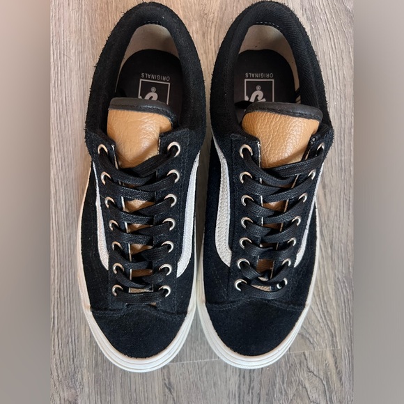 Vans Black OG Style 36 LX Sneakers Size 9.5 - Picture 5 of 8